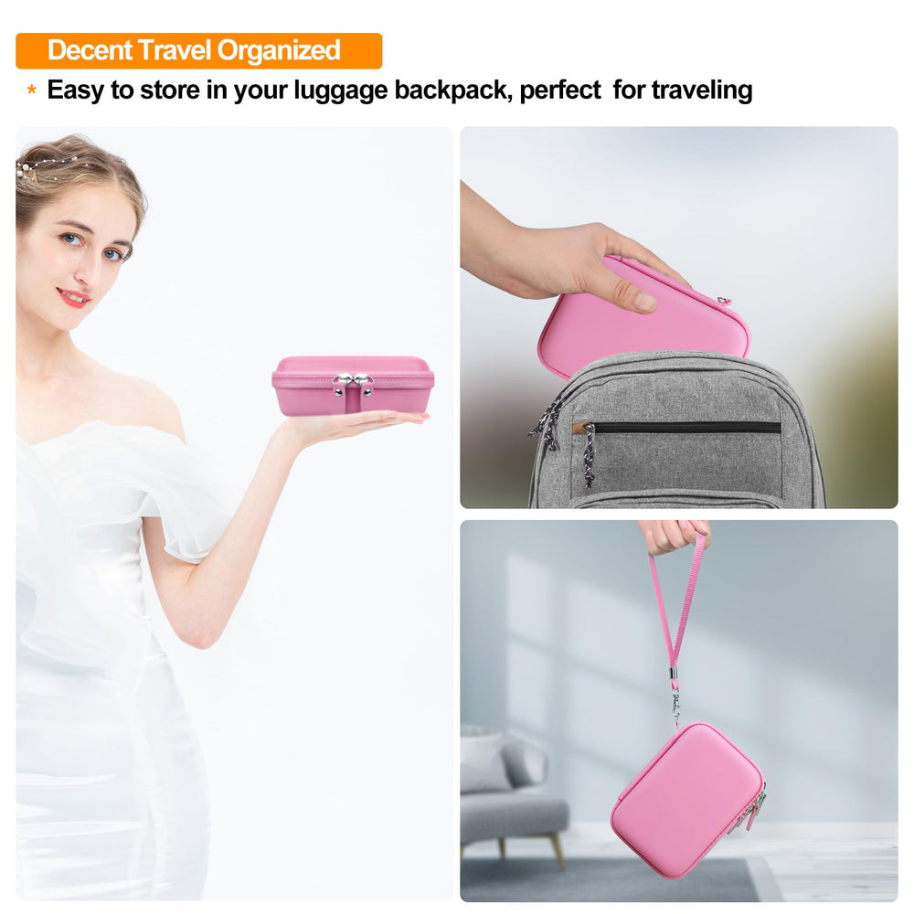 Elonbo case features a double zipper for quick access.