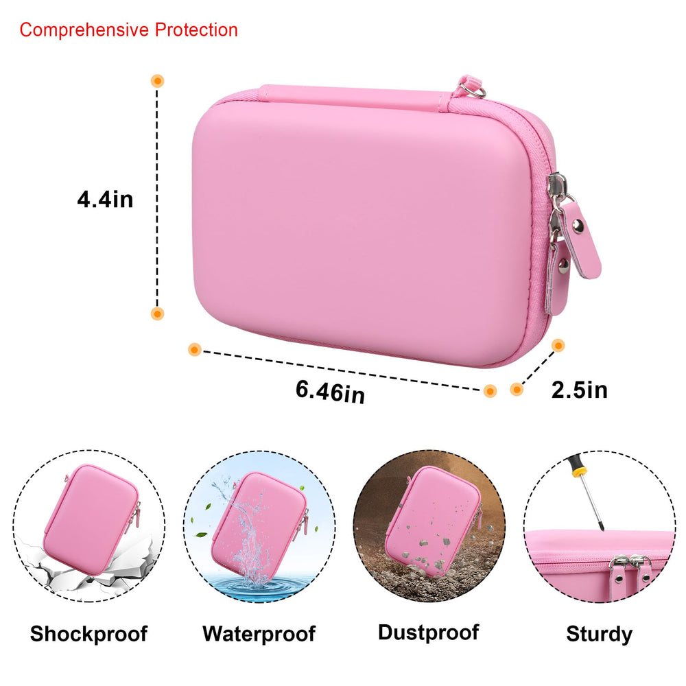 Elonbo carrying case interior mesh pocket keeps bead clips organized during travel.