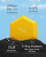 ELROEL Pang Pang Sun Cushion Plus SPF50+ PA++++ provides broad protection.