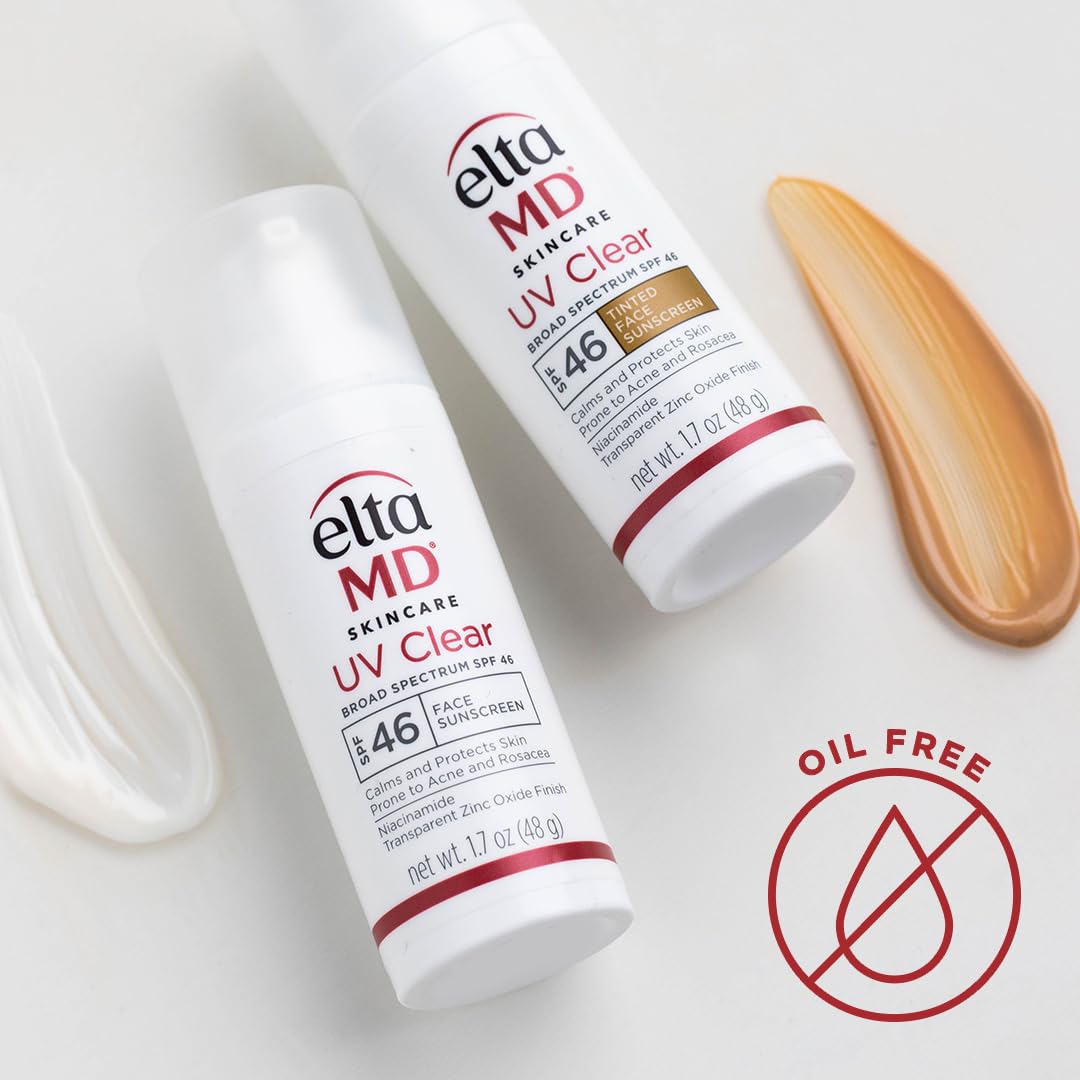 EltaMD UV Clear under makeup—works as a lightweight base.