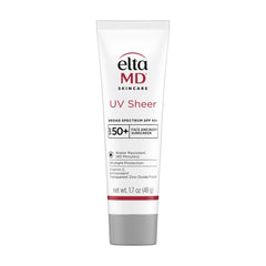 EltaMD UV Sheer sunscreen tube delivers oil-free protection for daily use.