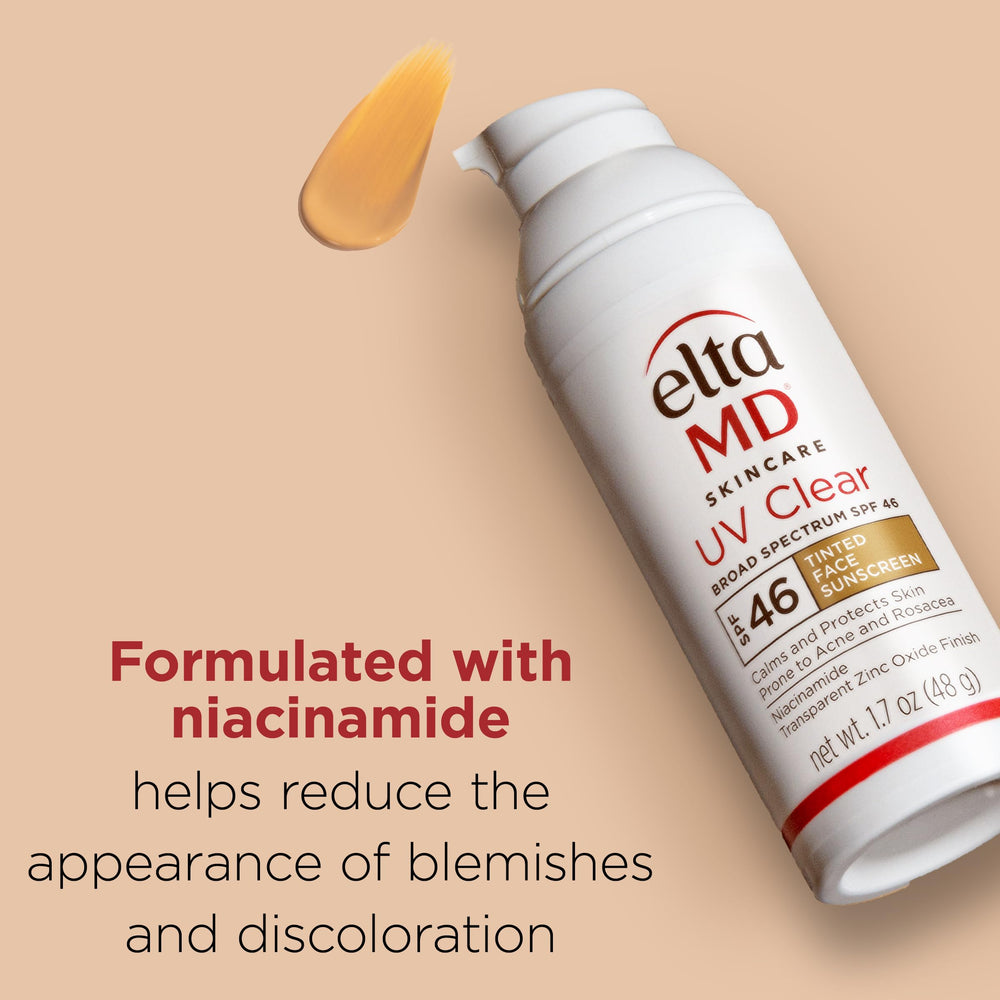 EltaMD acne-prone skin-friendly sunscreen that remains non-greasy