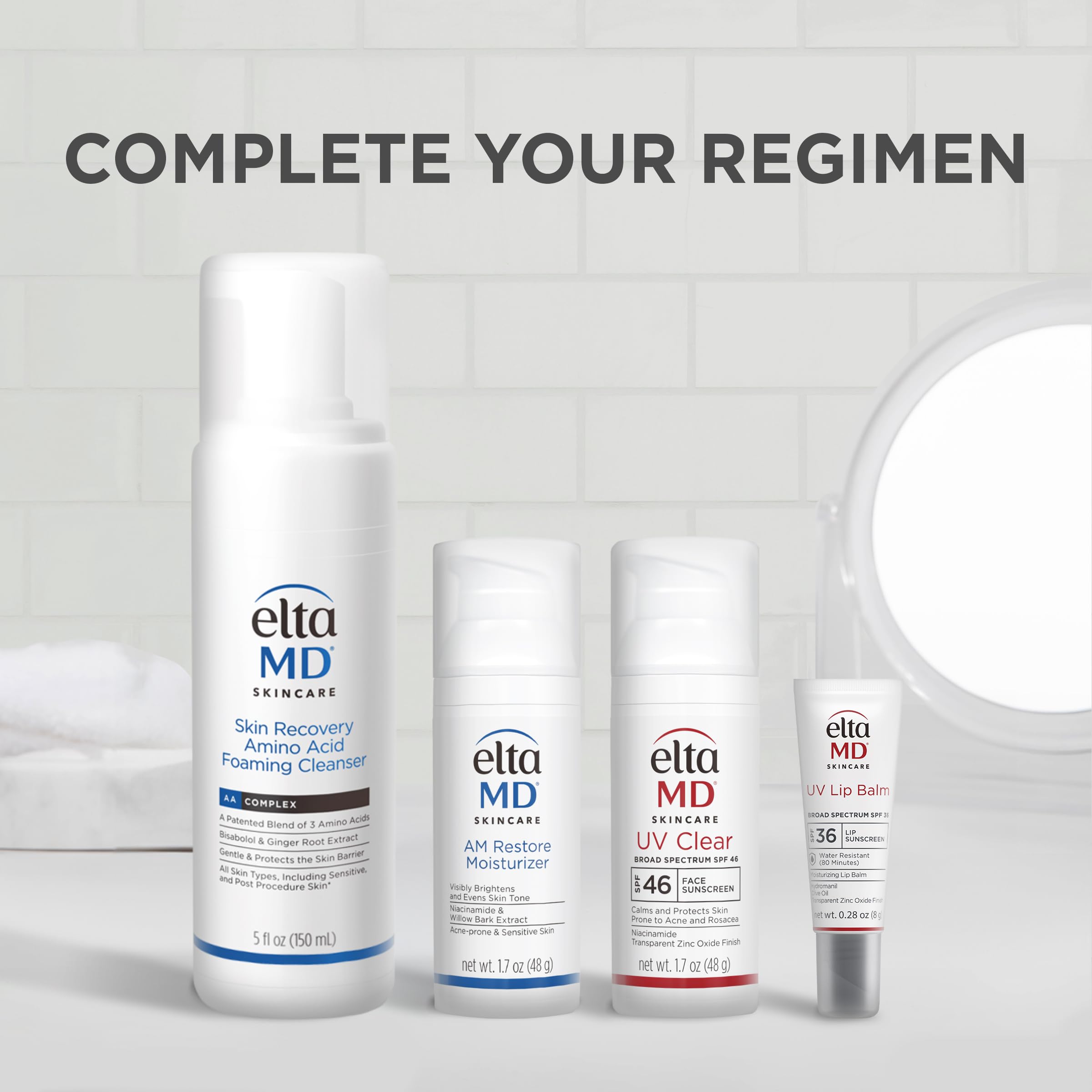 EltaMD Skin Care brand trusted by physicians for over 25 years.