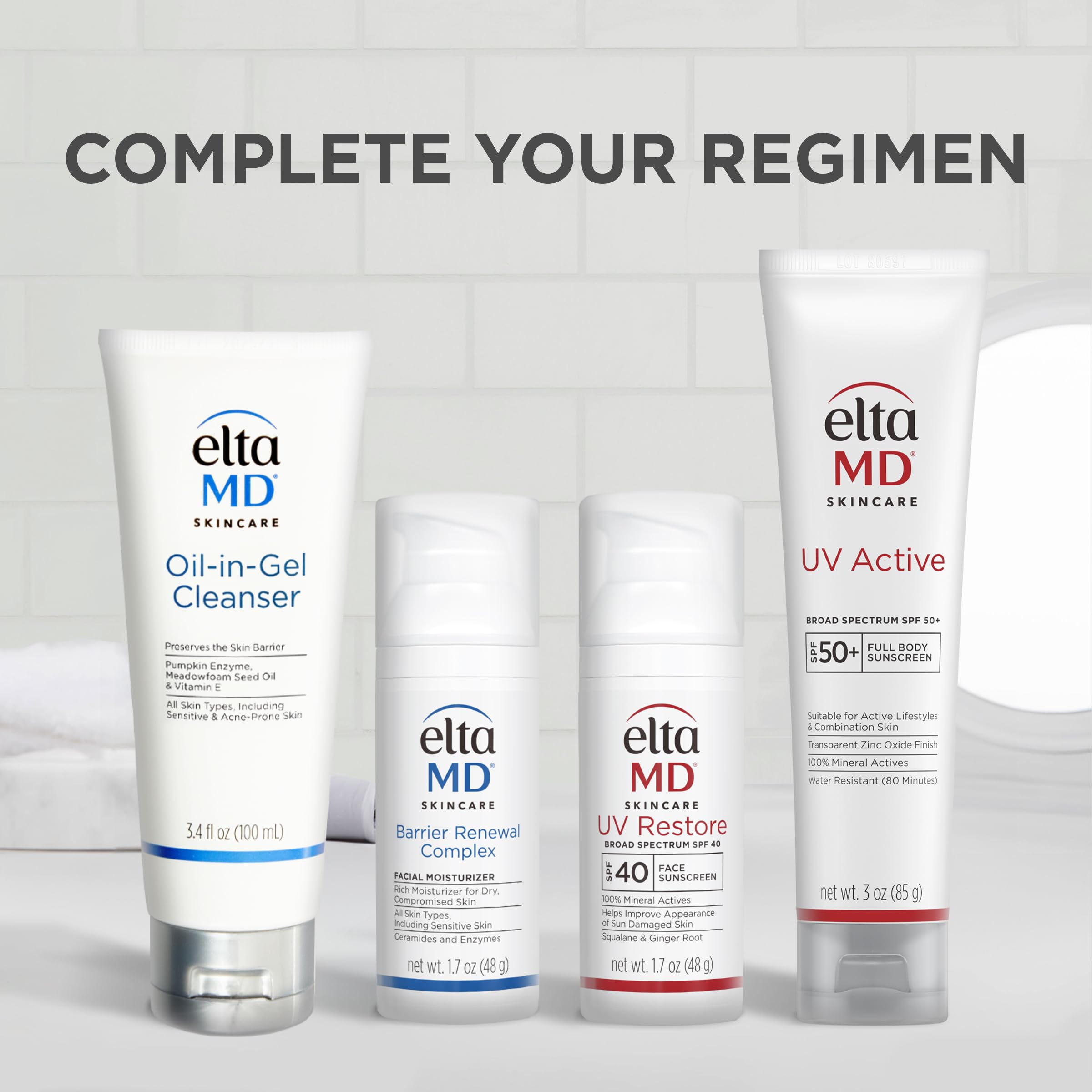 EltaMD Dermatologist-recommended sun care trusted by professionals.
