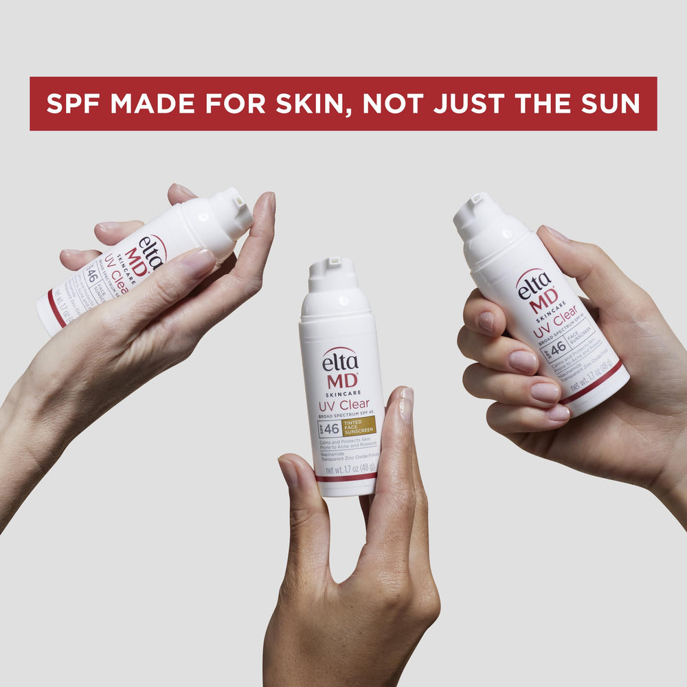 EltaMD Broad-spectrum protection against UVA/UVB rays.