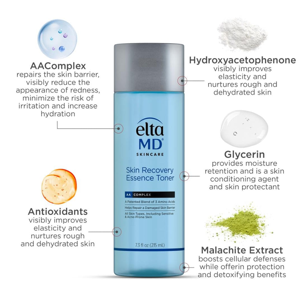 Hydration close-up from EltaMD Skin Recovery Essence Toner