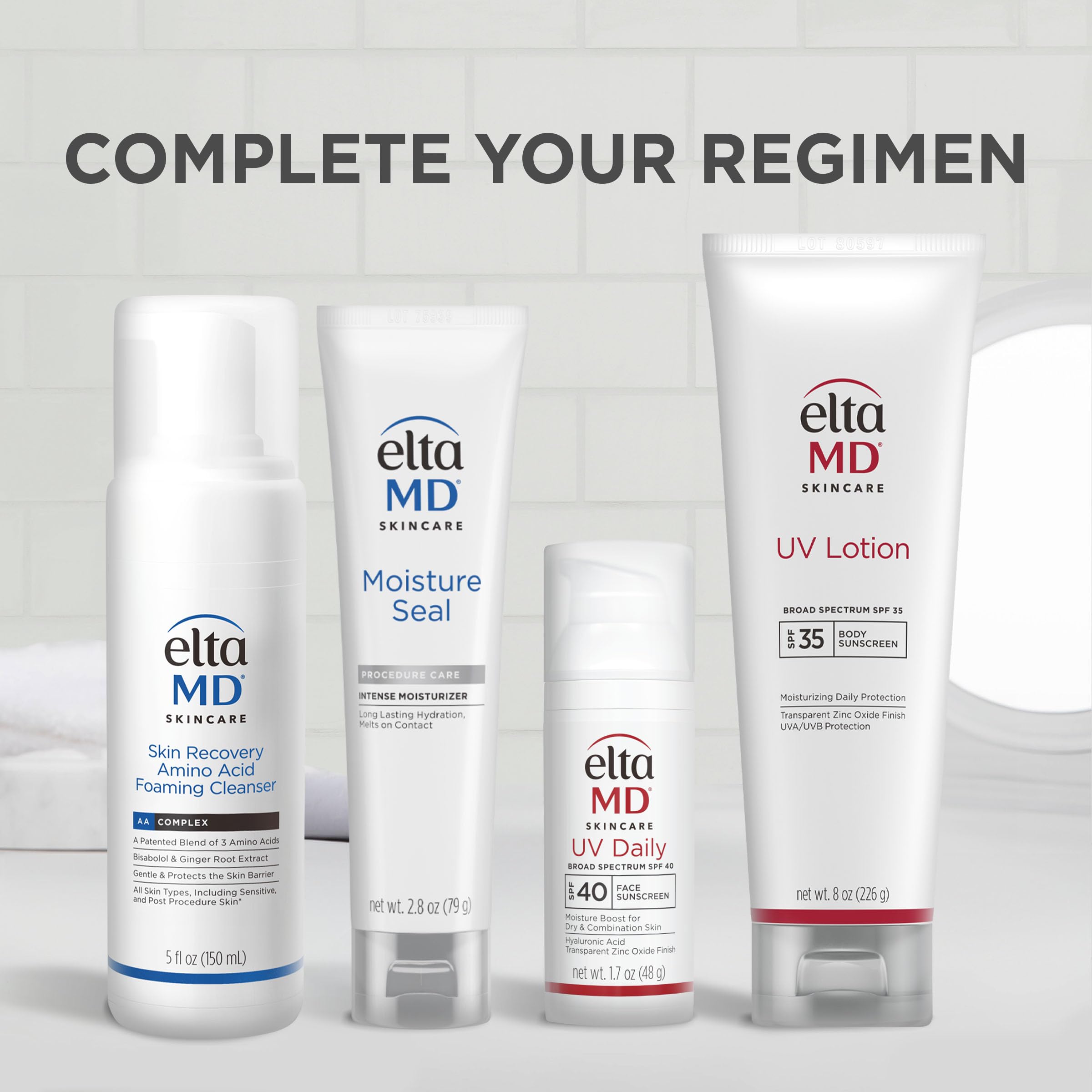 EltaMD Moisture Seal after-procedure care for gentle moisturizing.