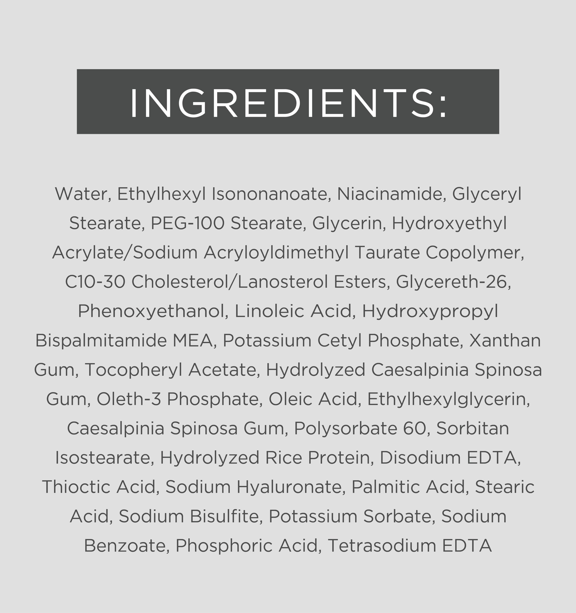 Oil-free formula of EltaMD PM Restore helps prevent clogged pores.