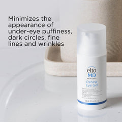 EltaMD Renew Eye Gel packaging with pump for precise application