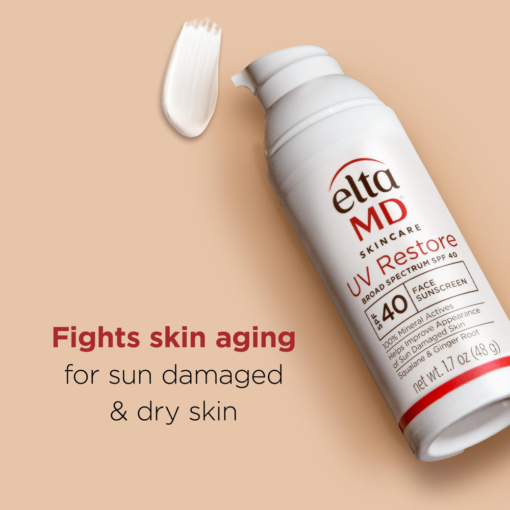 EltaMD UV Restore with Ginger Root Extract supports a healthier-looking complexion.