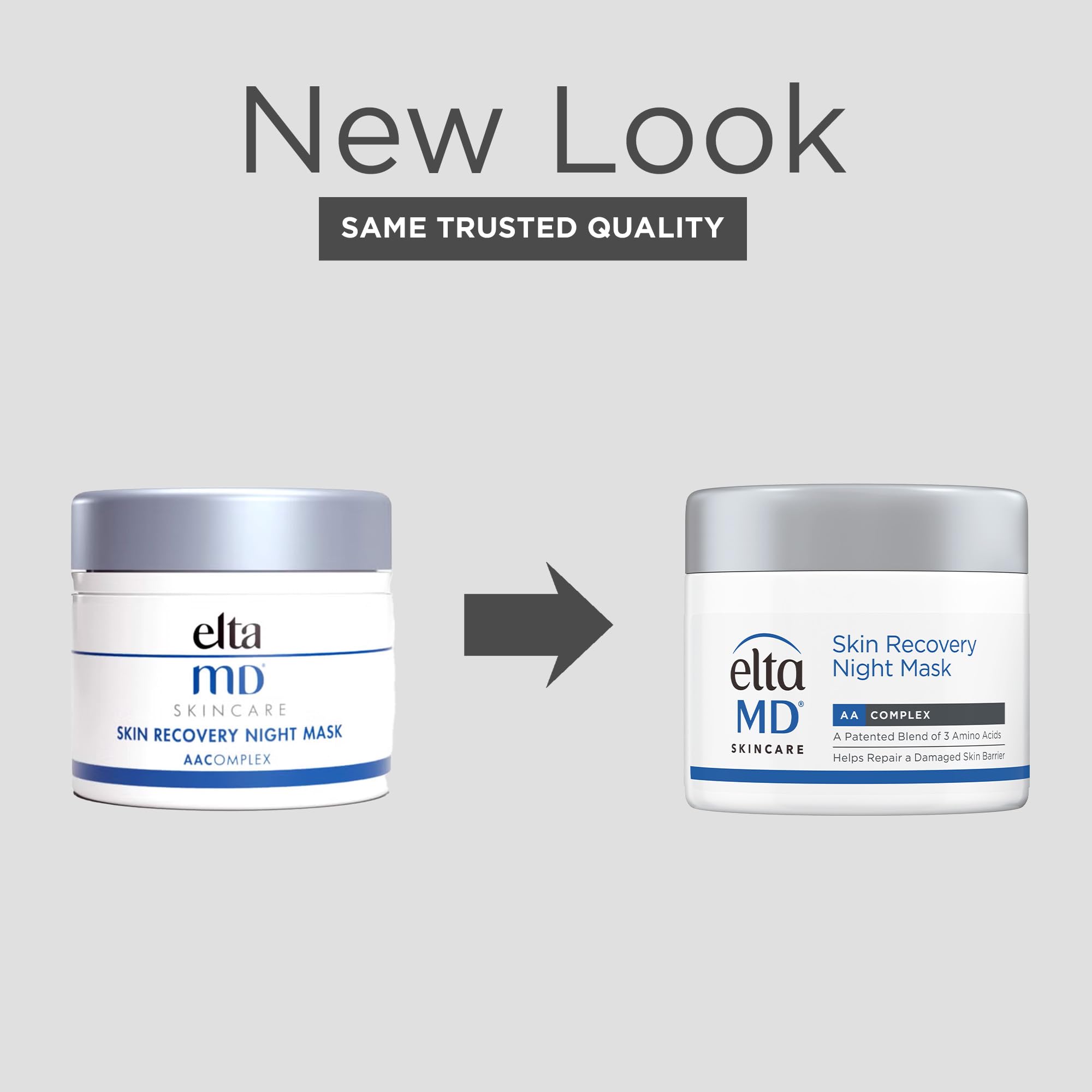 Texture swirl of the EltaMD night mask ready to absorb smoothly.