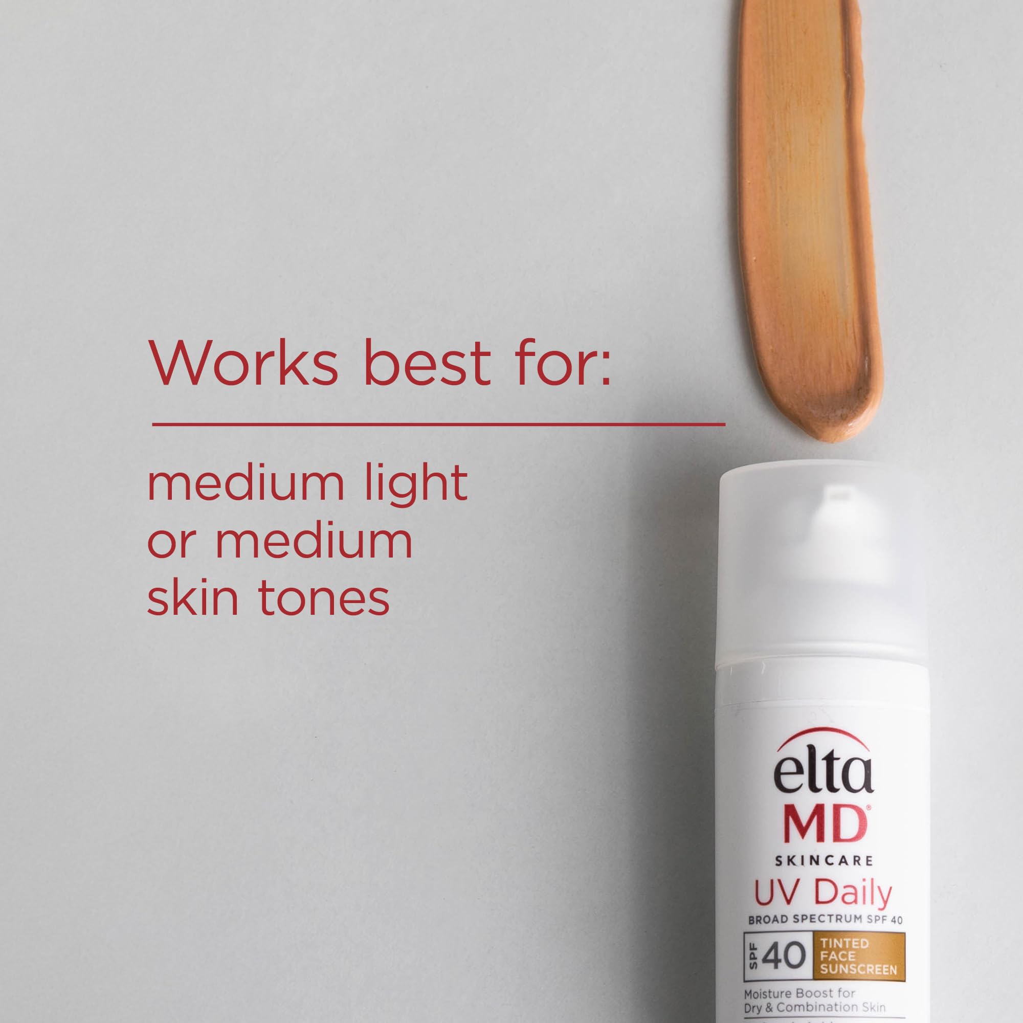 EltaMD UV Daily fragrance-free label suitable for sensitive skin routines.