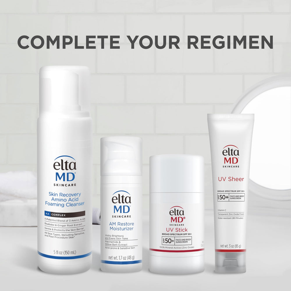 EltaMD UV Sheer suitable for use on face and body for versatile protection