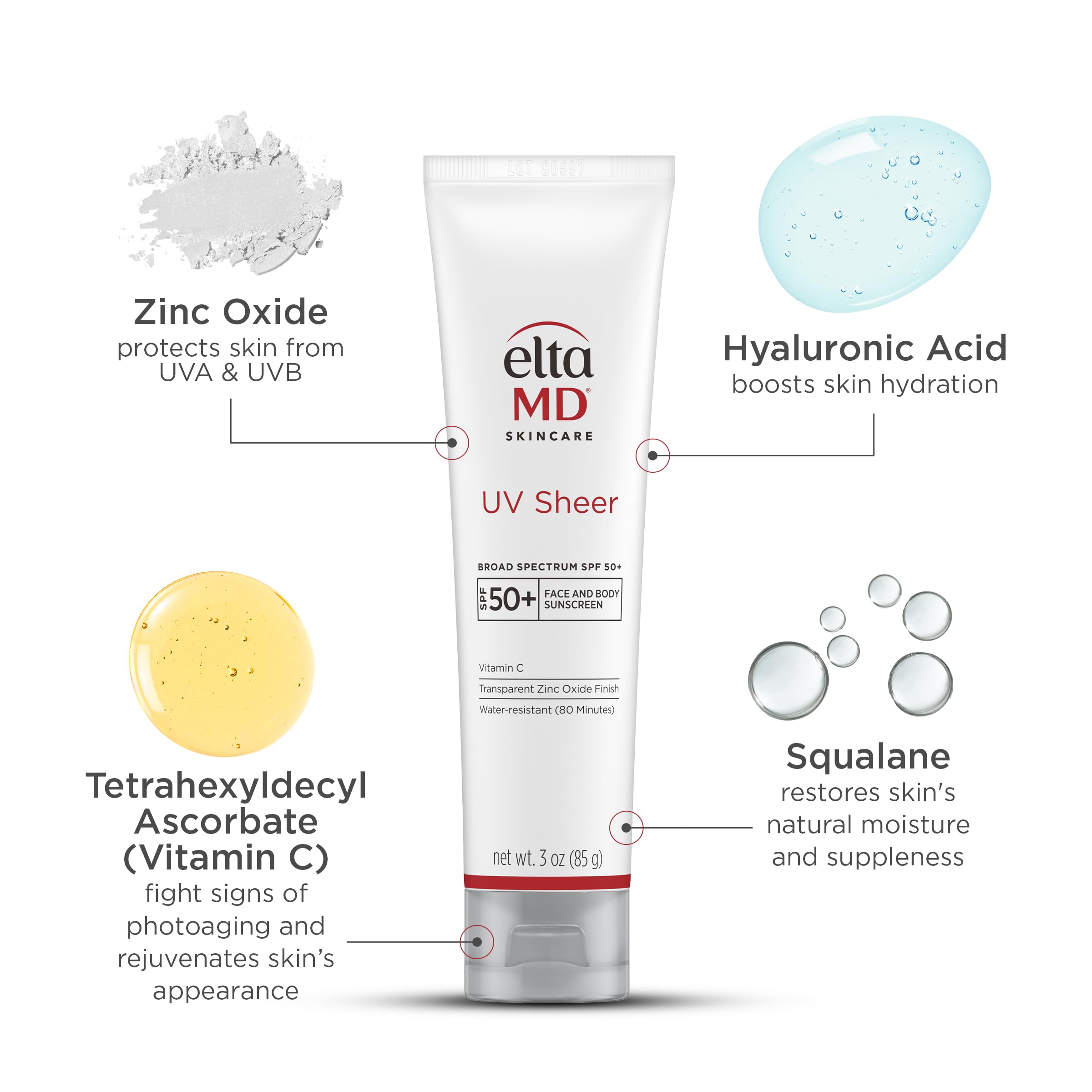EltaMD UV Sheer is fragrance-free and paraben-free for sensitive skin