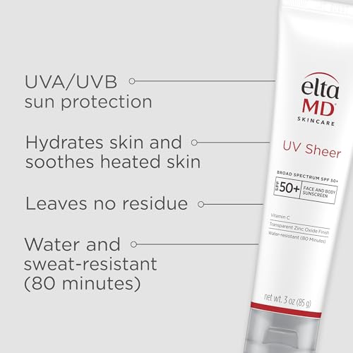 EltaMD UV Sheer provides a smooth matte look after application