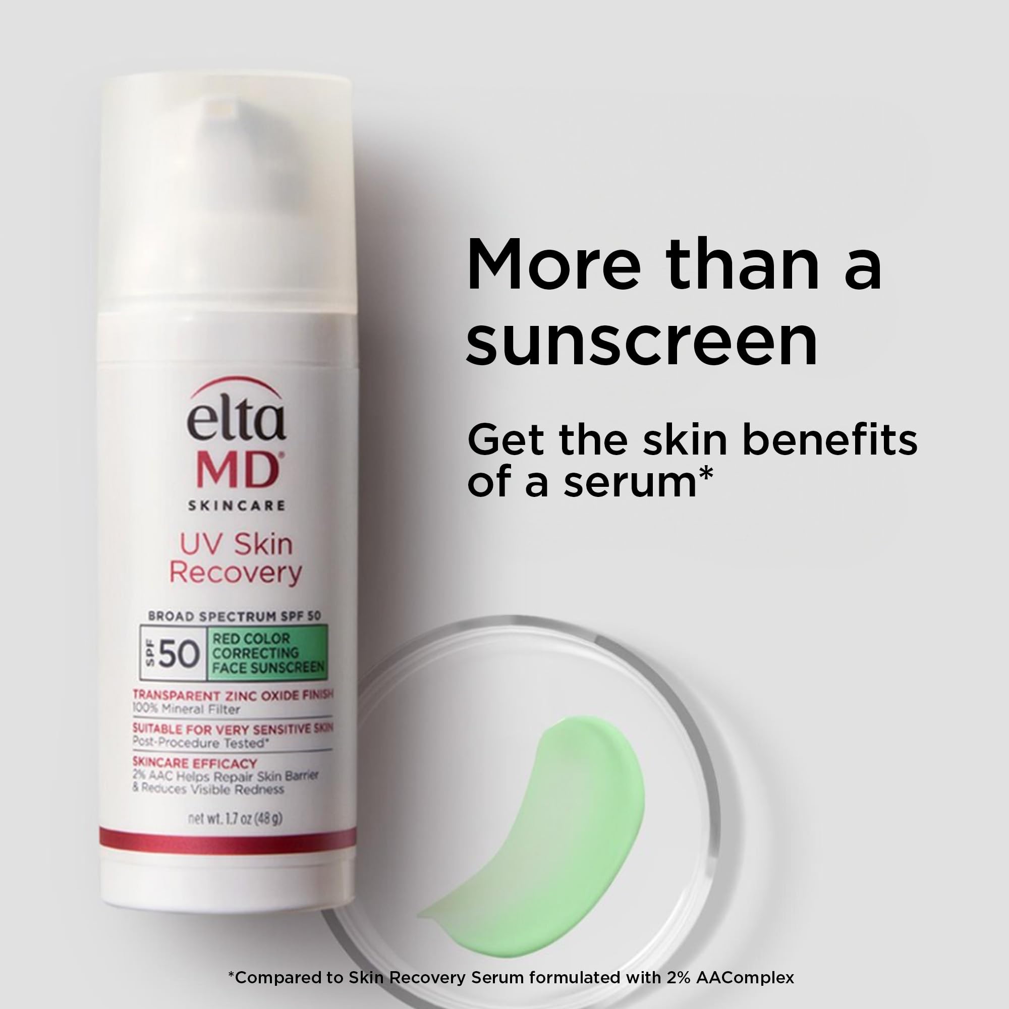 EltaMD sunscreen supports rosacea-prone skin with gentle mineral protection