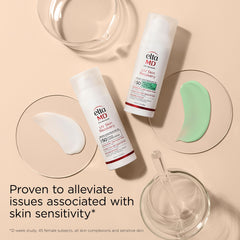 Eltamd UV Skin Recovery swatch shows light, non-greasy finish