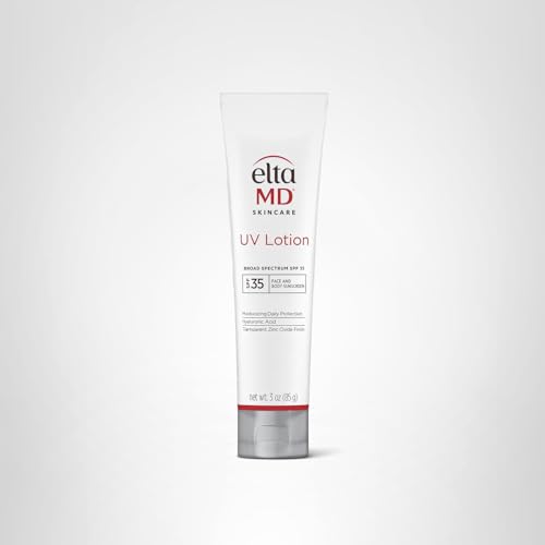 EltaMD UV Lotion shows 40-minute water resistance for light outdoor activities.