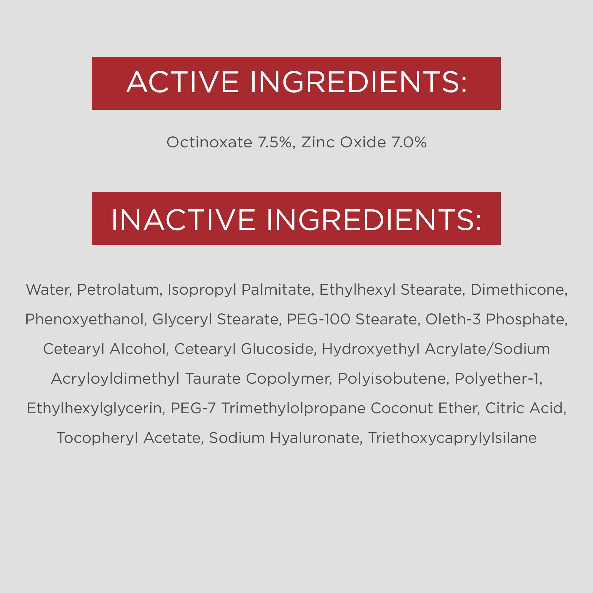 EltaMD mineral sunscreen with Zinc Oxide offers broad-spectrum protection on skin.