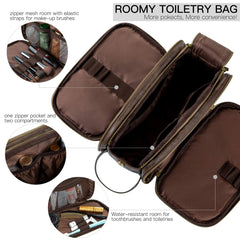 Elviros Toiletry Bag waterproof shoe bag demonstrates gym-ready organization.