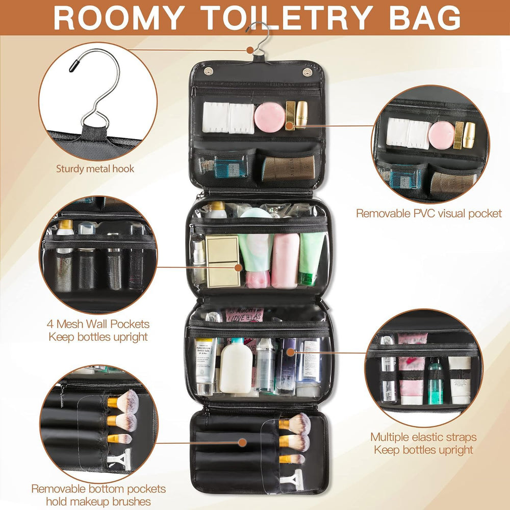 Elviros waterproof drawstring bag demonstrates expanded travel storage and organization.