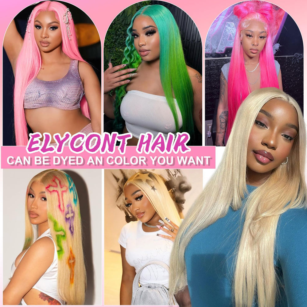 ELYCONT 613 hd lace front wig baby hair creates natural hairline realism