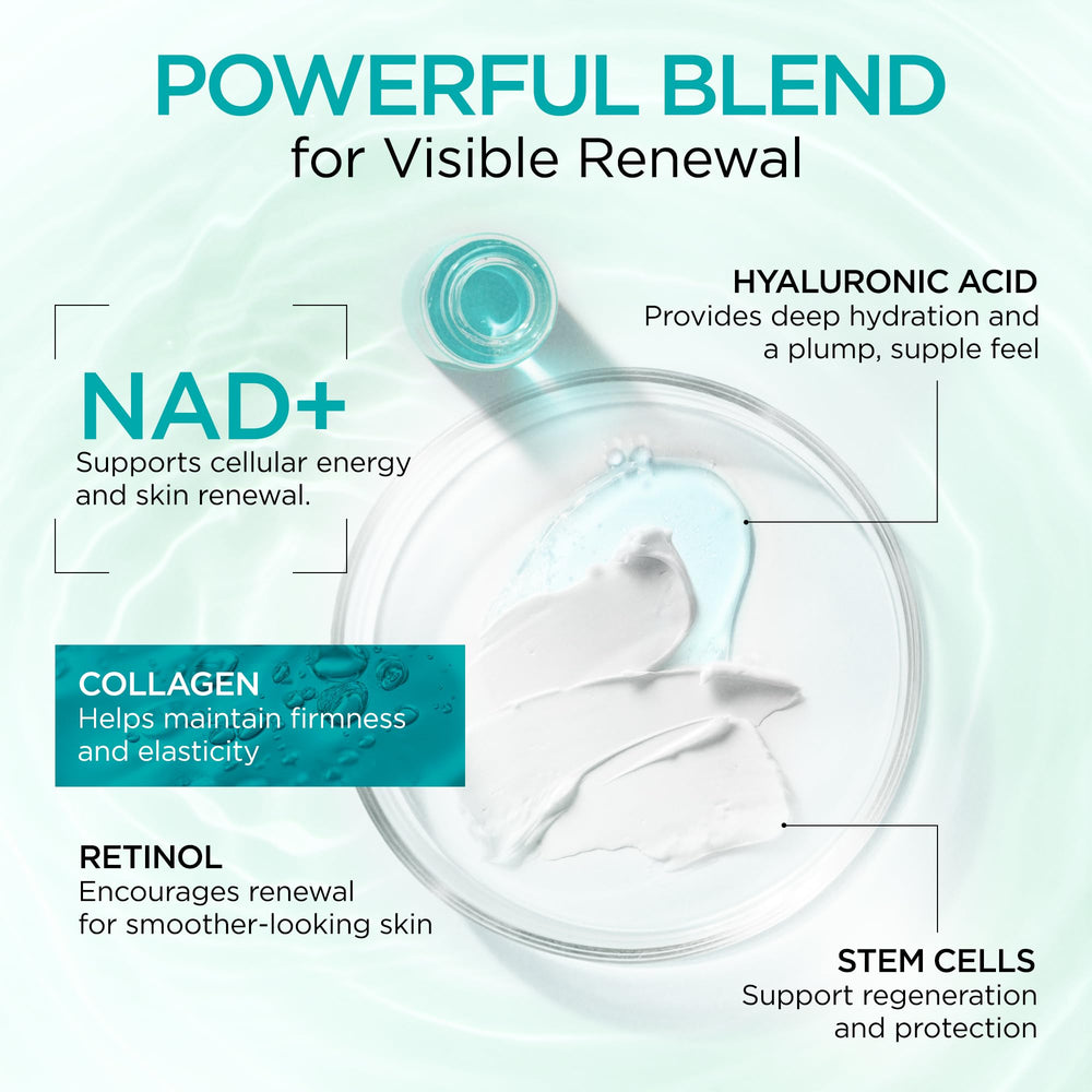 Ember Cloud Collagen NAD+ Cream daytime application scene for protection.