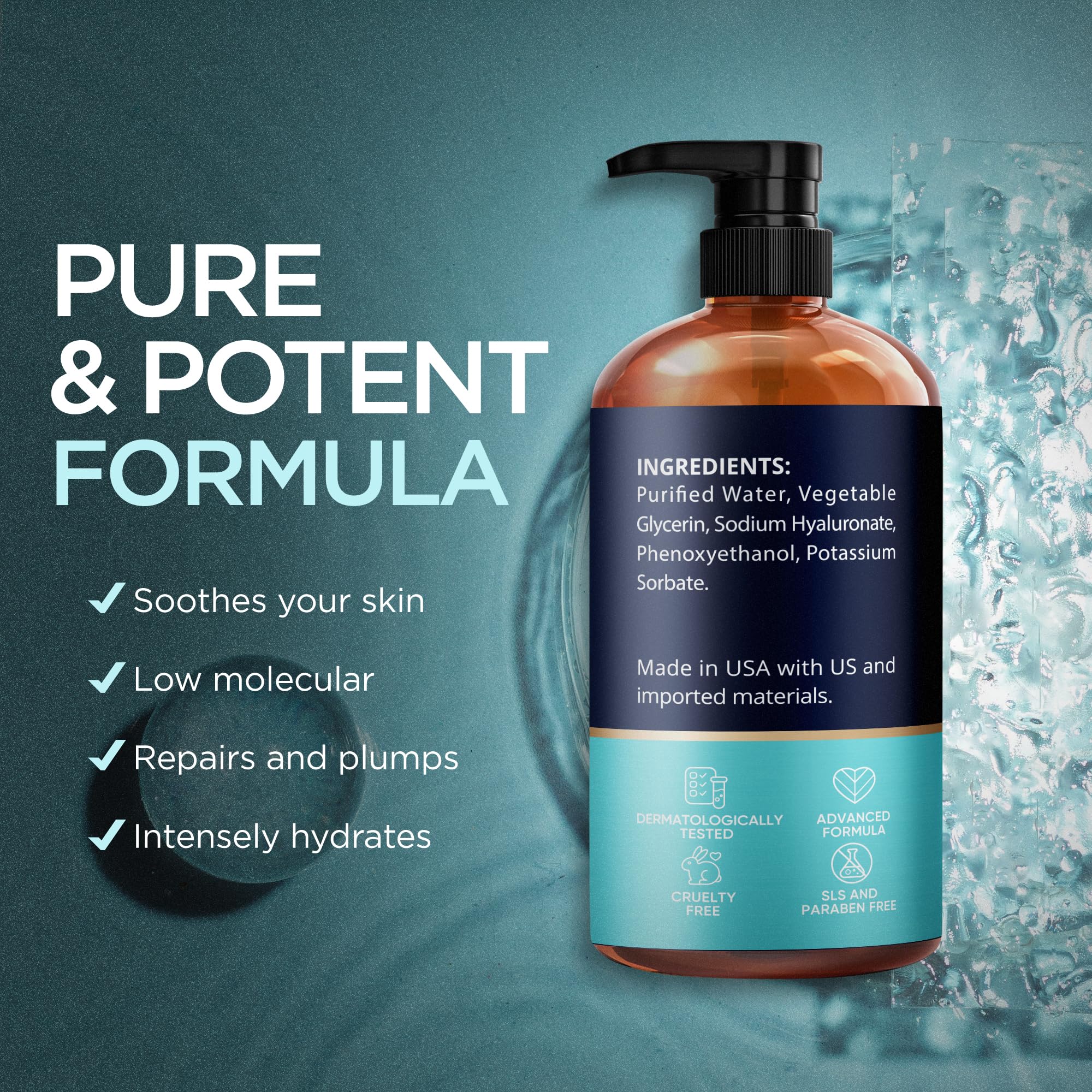 Applying Ember Cloud Hyaluronic Serum as part of routine