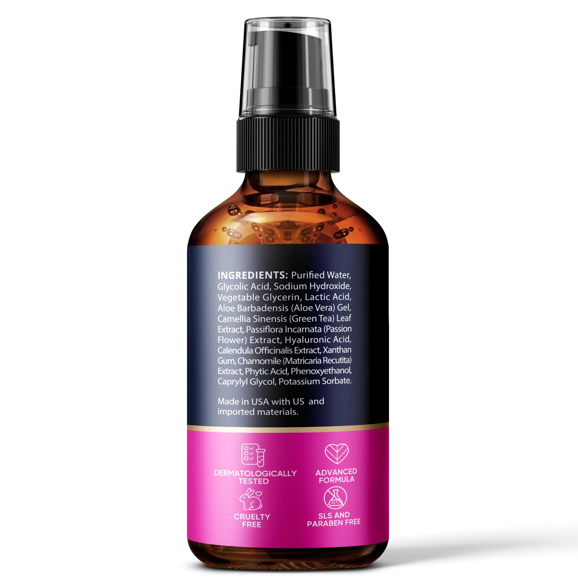 Ember Cloud minimalist packaging focuses attention on serum benefits and clean application.