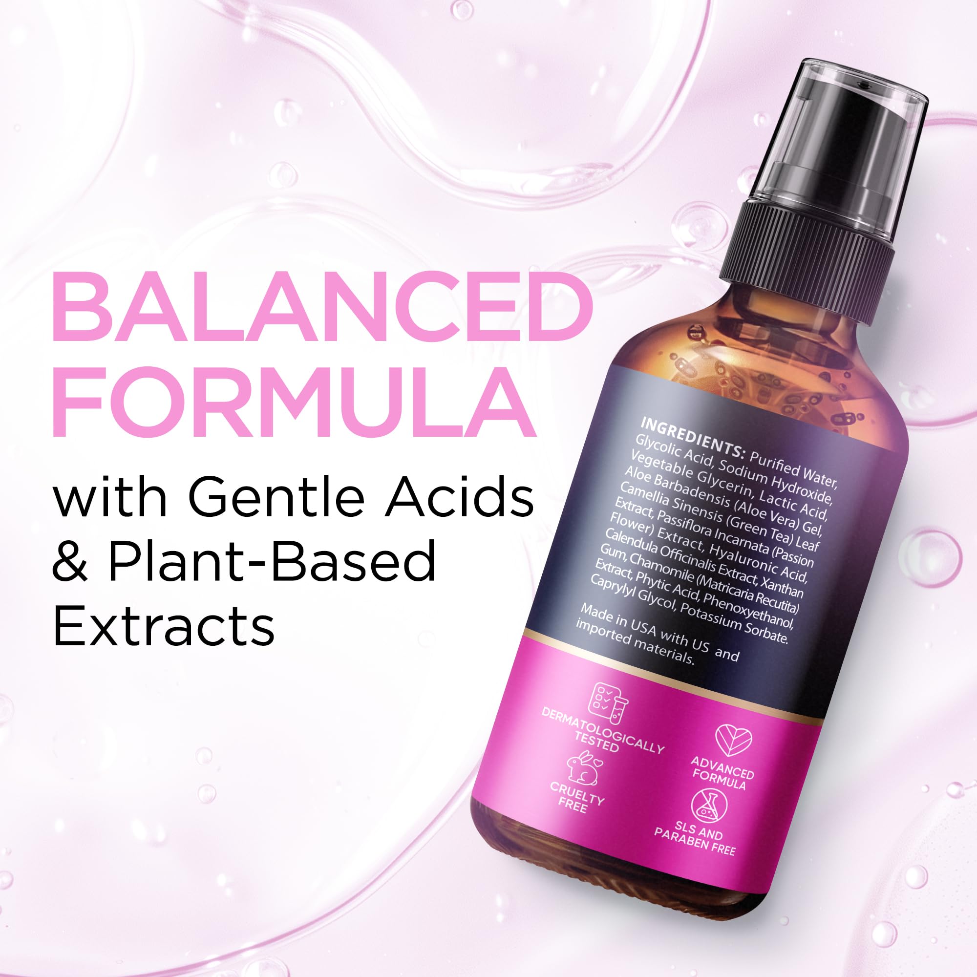 Ember Cloud serum pump closeup suggests easy, consistent dosing for daily skincare routine.