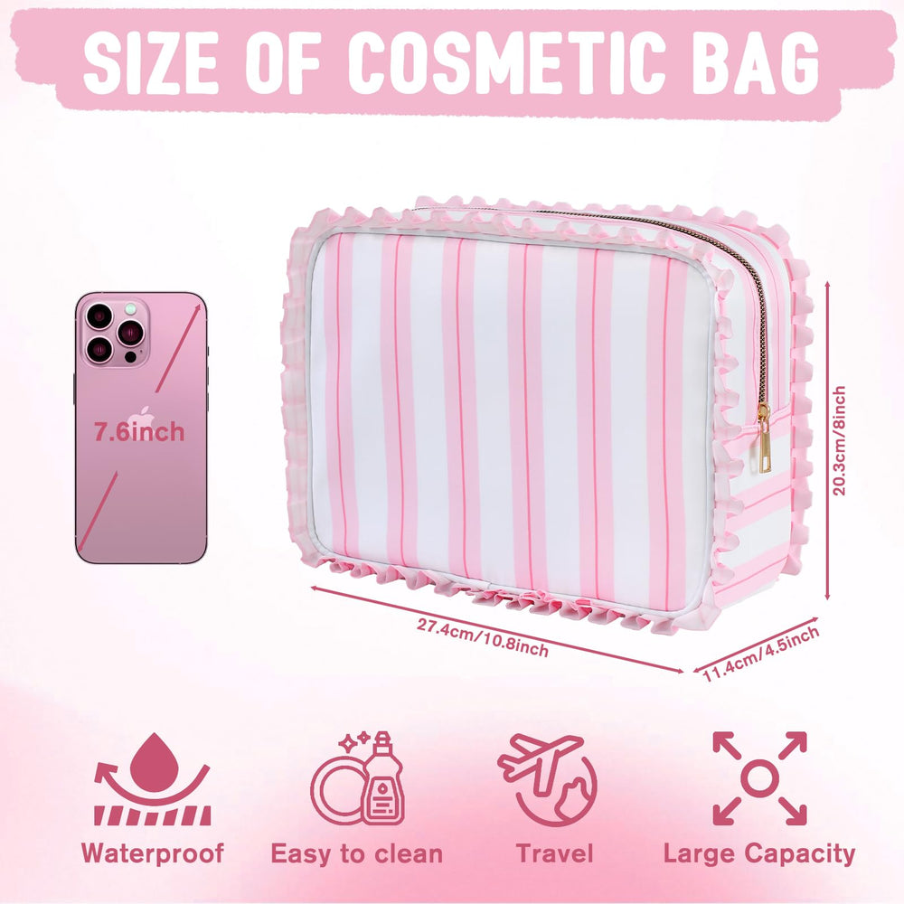 Embrunioice travel-toiletry-bag versatile for toiletries and personal items.
