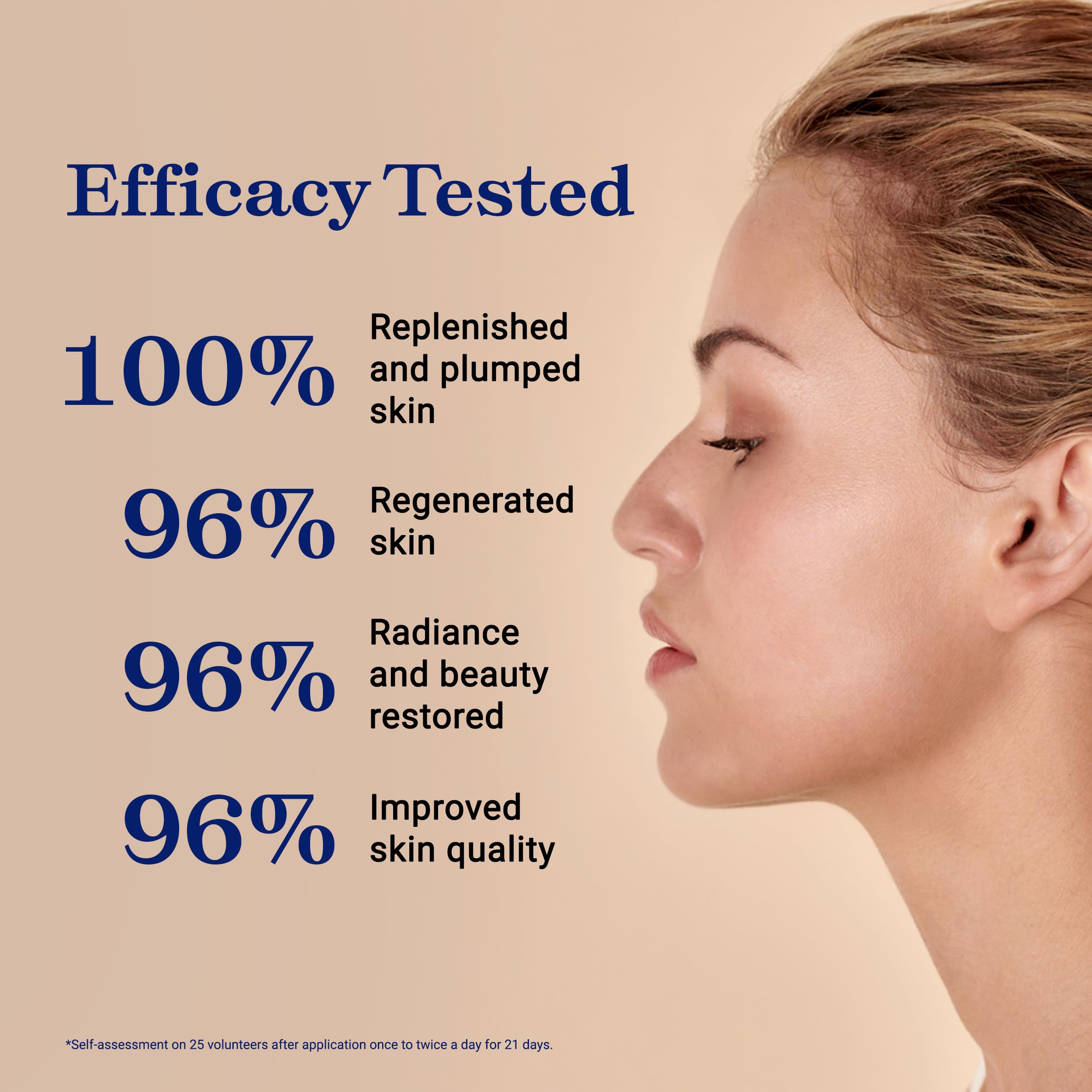 Embryolisse Hydra-Serum on cheek closeup shows non-greasy absorbency.