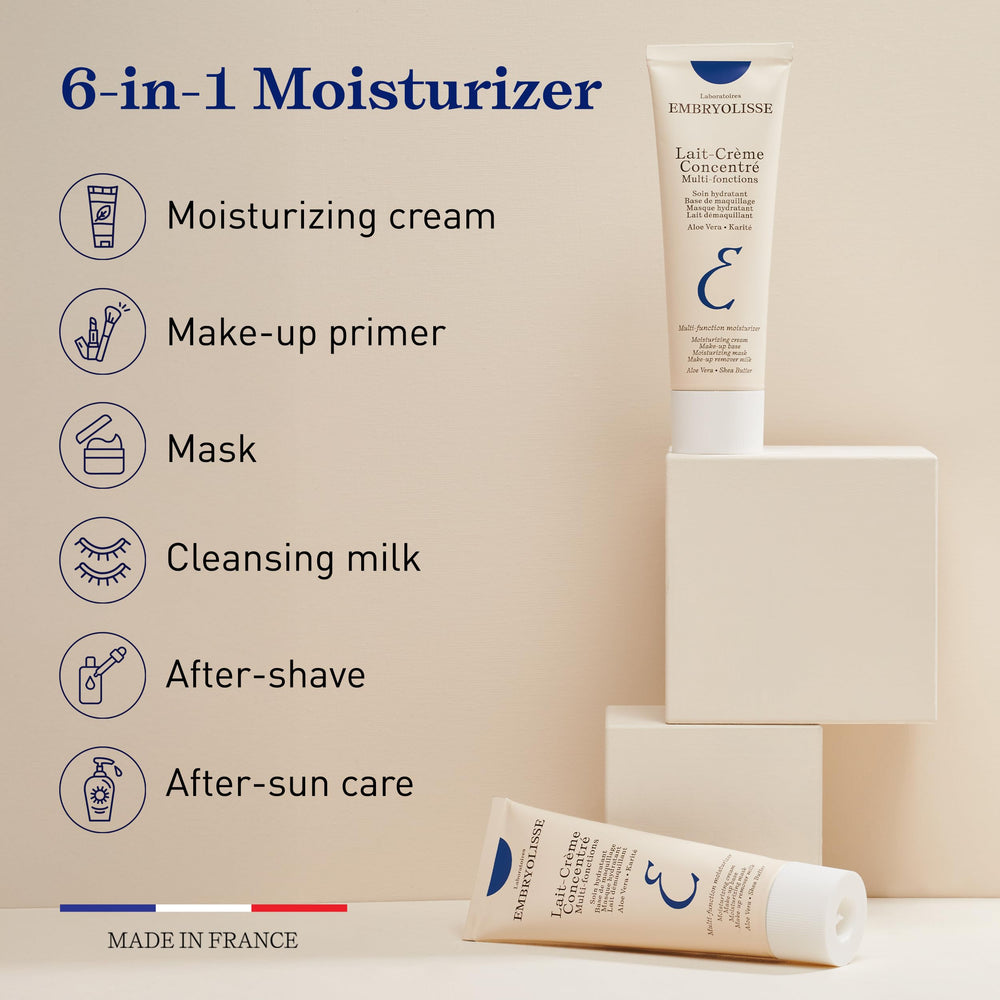 Embryolisse Lait-Crème Concentré France-made label signaling premium quality skincare.