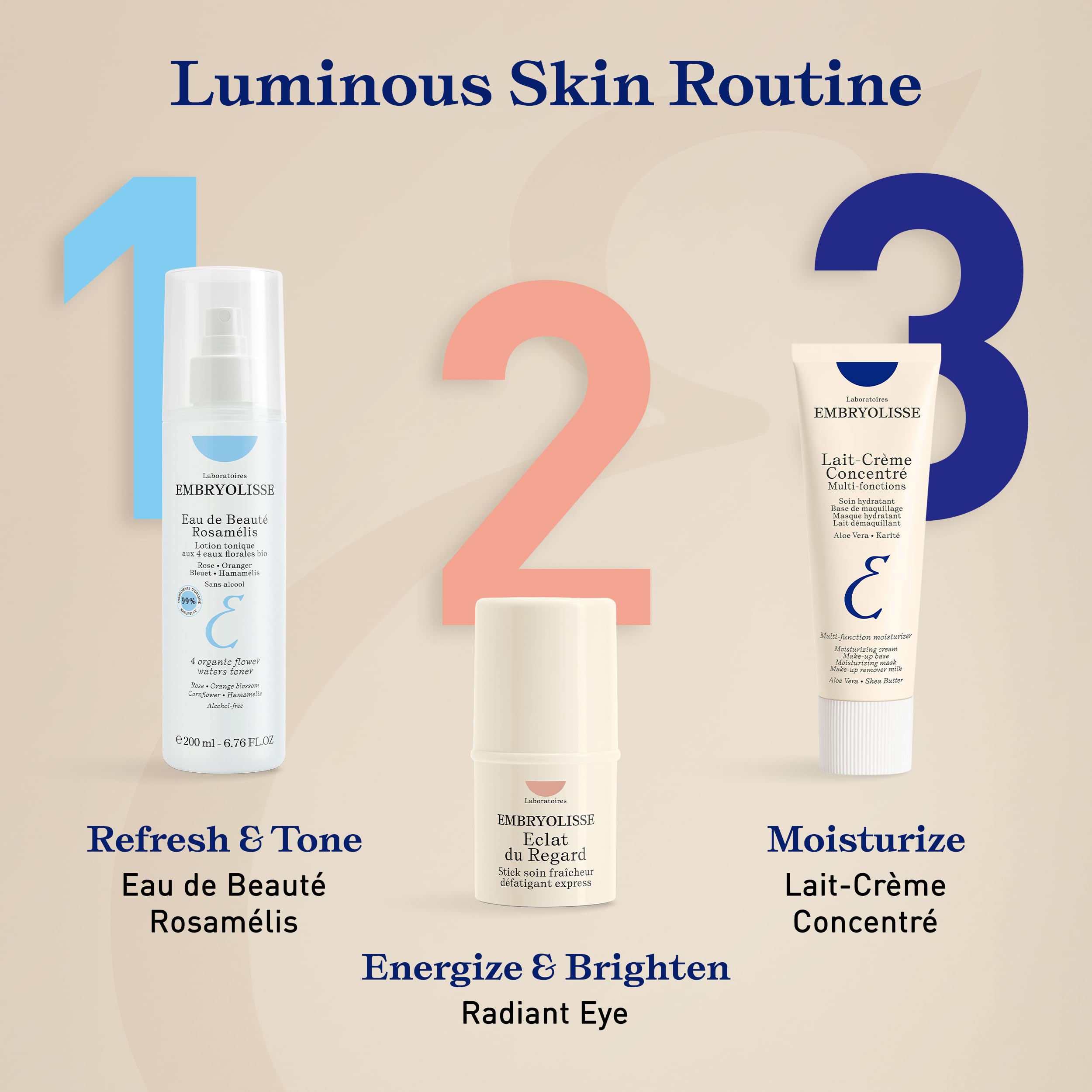 Embryolisse Lait-Crème Concentré makeup primer for smoother, longer-lasting bases.