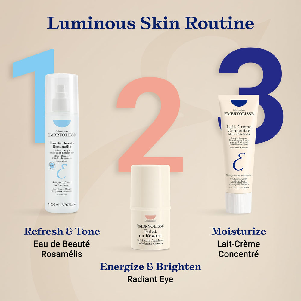 Embryolisse Lait-Crème Concentré on a clean shave for post-shave relief.
