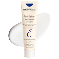 Embryolisse Lait Crème Sensitive tube front view showing fragrance-free everyday moisturizer.