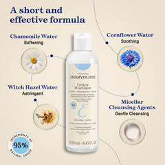 Embryolisse micellar lotion shows glycerin for hydration and toning