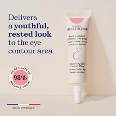 Applying Embryolisse Smoothing Eye Contour Care promotes a rested look.