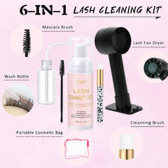 EMEDA Lash Shampoo Kit lash shampoo 60ml for gentle lash cleansing