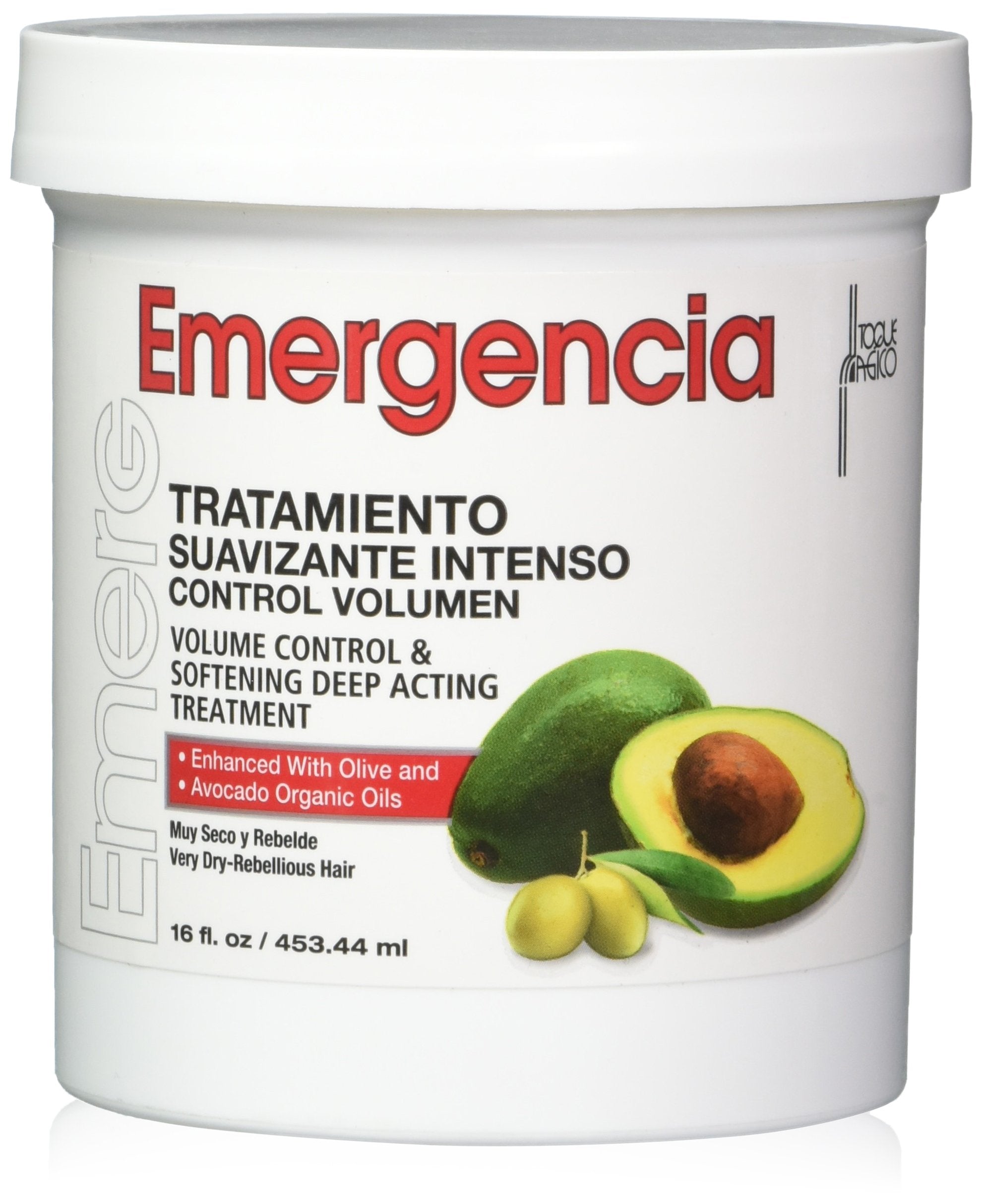 Emergencia Toque Magico volume-control mask bottle for customizable skincare results
