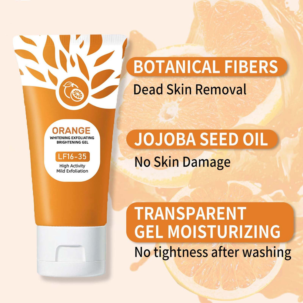 Emgmcp Orange Exfoliating Gel moisturizing formula preserves hydration during exfoliation