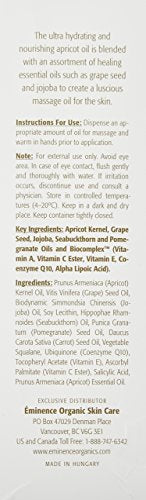 Eminence Apricot Body Oil on elbow hydration for dry patches.