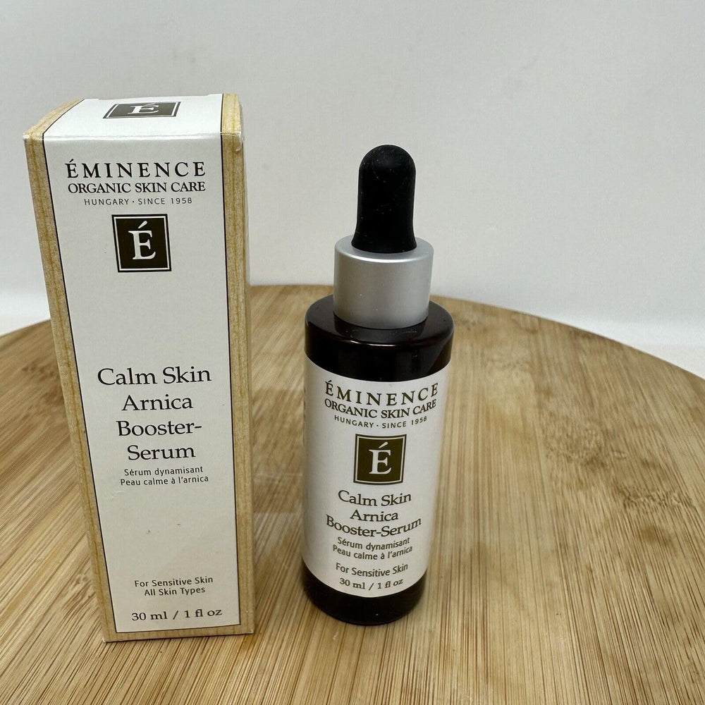 Eminence Arnica Boost Serum label emphasizes extra-strength nourishment