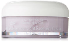 Eminence Blueberry Soy Night Recovery Cream jar – rich texture for nightly hydration.