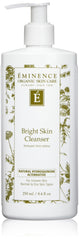 Eminence Bright Skin Cleanser bottle close-up showing gentle cleansing and brightening potential