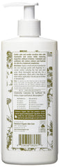 Eminence Calm Skin Chamomile Cleanser label detail highlights organic botanicals for redness-prone skin