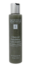 ÉMINENCE Charcoal Exfoliating Gel Cleanser bottle for deep cleansing and oil balance.