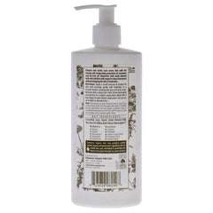 Eminence Clear Skin Probiotic Cleanser texture close-up shows cucumber and tea tree soothing oily skin.