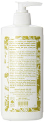 Eminence Coconut Milk Cleanser milky texture up close, smoothing skin and prepping moisture