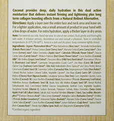 Eminence Coconut Water splash image shows refreshing hydration for the skin.